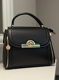 TOP HANDLE MİNİ ÇANTA SİYAH