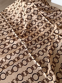 EMPROYAL ORGANİK PAMUK EŞARP ZİNCİR DESEN 14