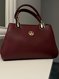 ARMİNE TREND FERMUARLI EL VE OMUZ ÇANTASI 113 BORDO