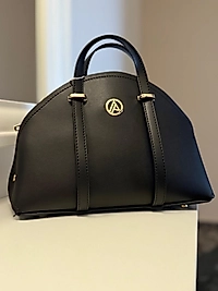 ARMİNE TREND 129 KEMER ASKILI FERMUARLI EL VE OMUZ  ÇANTA SİYAH