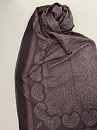 LEVİDOR SPORT ETNİK DESEN ŞAL VİZON