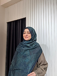 ZER ORGANİK ŞAL ZS1407 LACİVERT