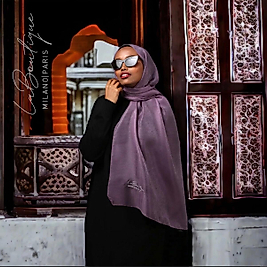 LA BOUTIQUE SİMLİ ŞAL LAVANTA