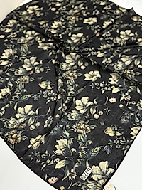 ZER ORGANİK EŞARP ÇITIR ÇİÇEK DESEN 10