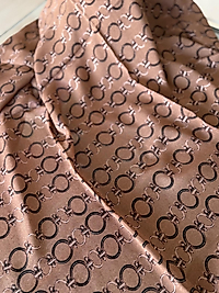 EMPROYAL ORGANİK PAMUK EŞARP ZİNCİR DESEN 06