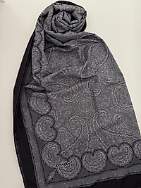 LEVİDOR SPORT ETNİK DESEN ŞAL GRİ,ANTRASİT