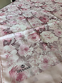 İPEKHAN SOFT ŞAL GÜL DESEN TOZ PEMBE