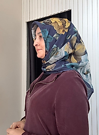 ZER EŞARP DUT İPEĞİ SERENA DESEN LACİVERT
