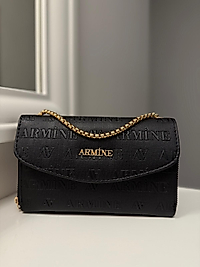 ARMİNE C14 BAYAN ÇANTA SİYAH LAZER