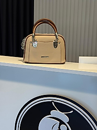 TOP HANDLE MİNİ EL ÇANTA VİZON|TABA