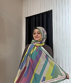 BENETTON FIORE ŞAL BS1012 BEBE MAVİSİ