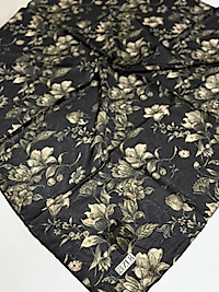 ZER ORGANİK EŞARP ÇITIR ÇİÇEK DESEN 01