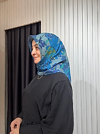 LUVEN SARA EŞARP LS03063 MAVİ 10