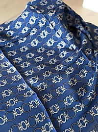 EMPROYAL ORGANİK PAMUK EŞARP ZİNCİR DESEN 11