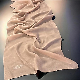 LA BOUTIQUE SİMLİ ŞAL SÜTLÜ KAHVE