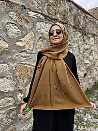 BENETTON ŞAL LYOCELL MİLANO 1032 SAFRAN