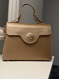 ARMİNE TREND ÇITÇITLI EL VE OMUZ ÇANTASI 119 GOLD