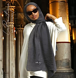 LA BOUTIQUE HERBAL BİTKİSEL ŞAL ANTRASİT