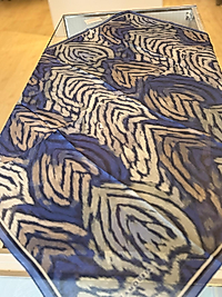 MODAL EŞARP OLVERA DESEN LACİVERT 01