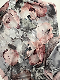 LEVİDOR HİNT İPEĞİ ÇİÇEK DESEN ŞAL 13