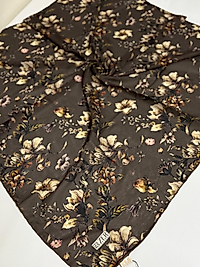 ZER ORGANİK EŞARP ÇITIR ÇİÇEK DESEN 09