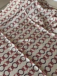 EMPROYAL ORGANİK PAMUK EŞARP ZİNCİR DESEN 13