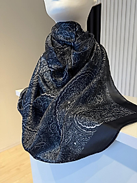 LEVİDOR HİNT İPEĞİ ETNİK DESEN ŞAL 09