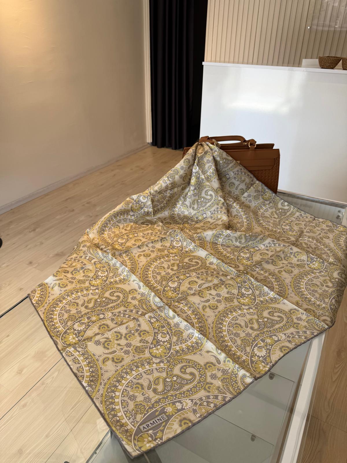 ARMİNE TWİLL İPEK EŞARP 9304 07