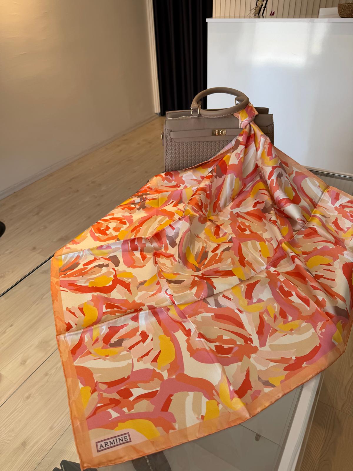 ARMİNE SURA İPEK 2024 YAZ EŞARP