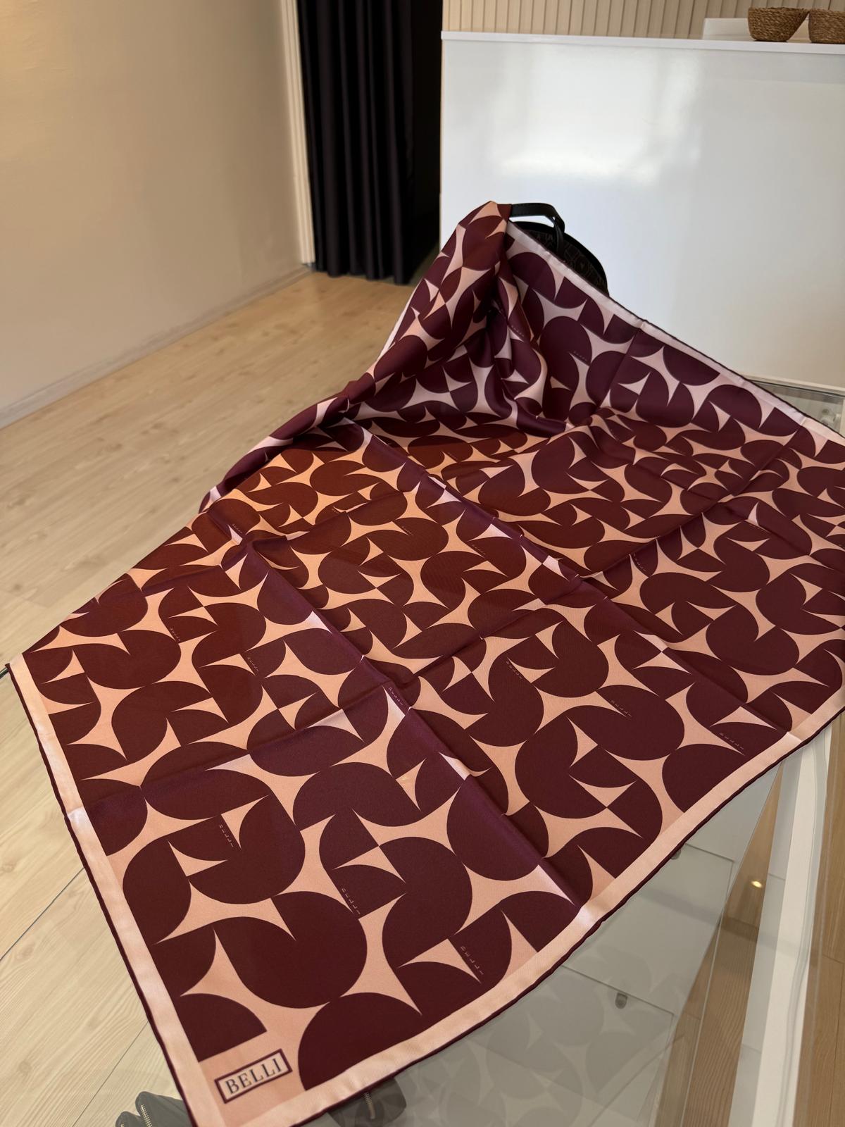 BELLİ TWİLL İPEK 2025 YAZ EŞARP 4117-04