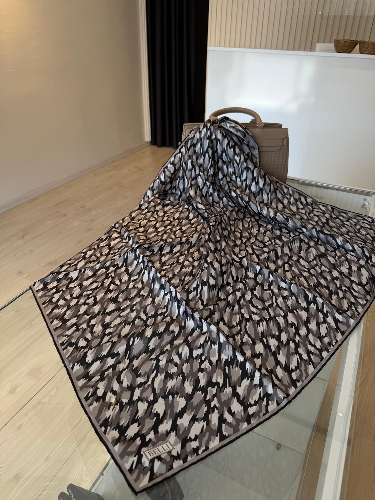 BELLİ TWİLL İPEK 2025 YAZ EŞARP 4103-84