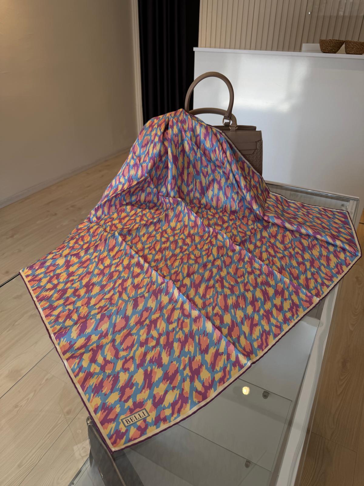 BELLİ TWİLL İPEK 2025 YAZ EŞARP 4103-35