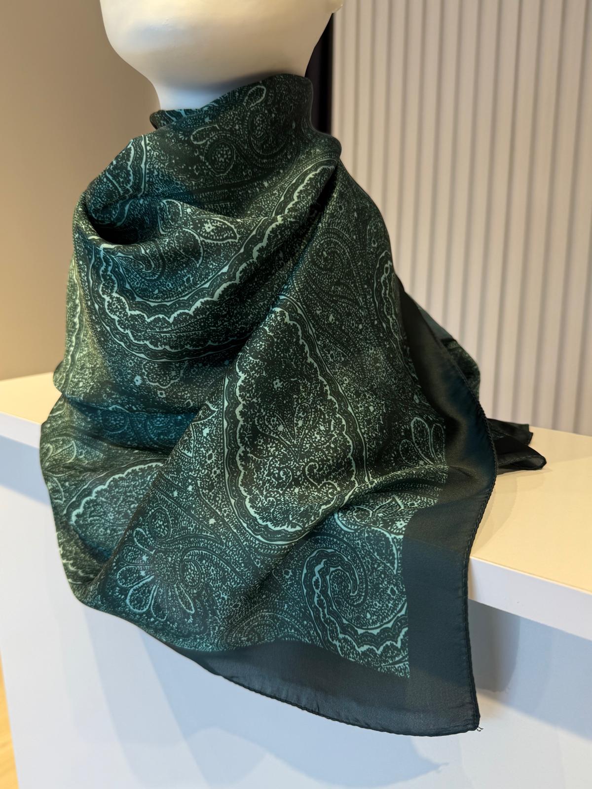 LEVİDOR HİNT İPEĞİ ETNİK DESEN ŞAL 01