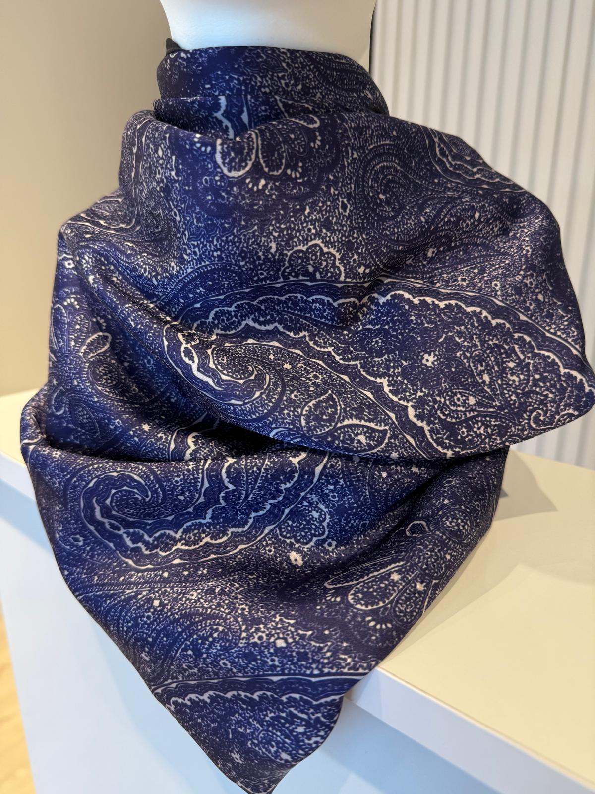 LEVİDOR HİNT İPEĞİ ETNİK DESEN ŞAL 06