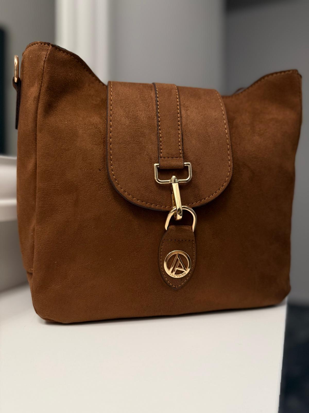 ARMİNE TREND 128 FERMUARLI OMUZ BAYAN  ÇANTA TABA