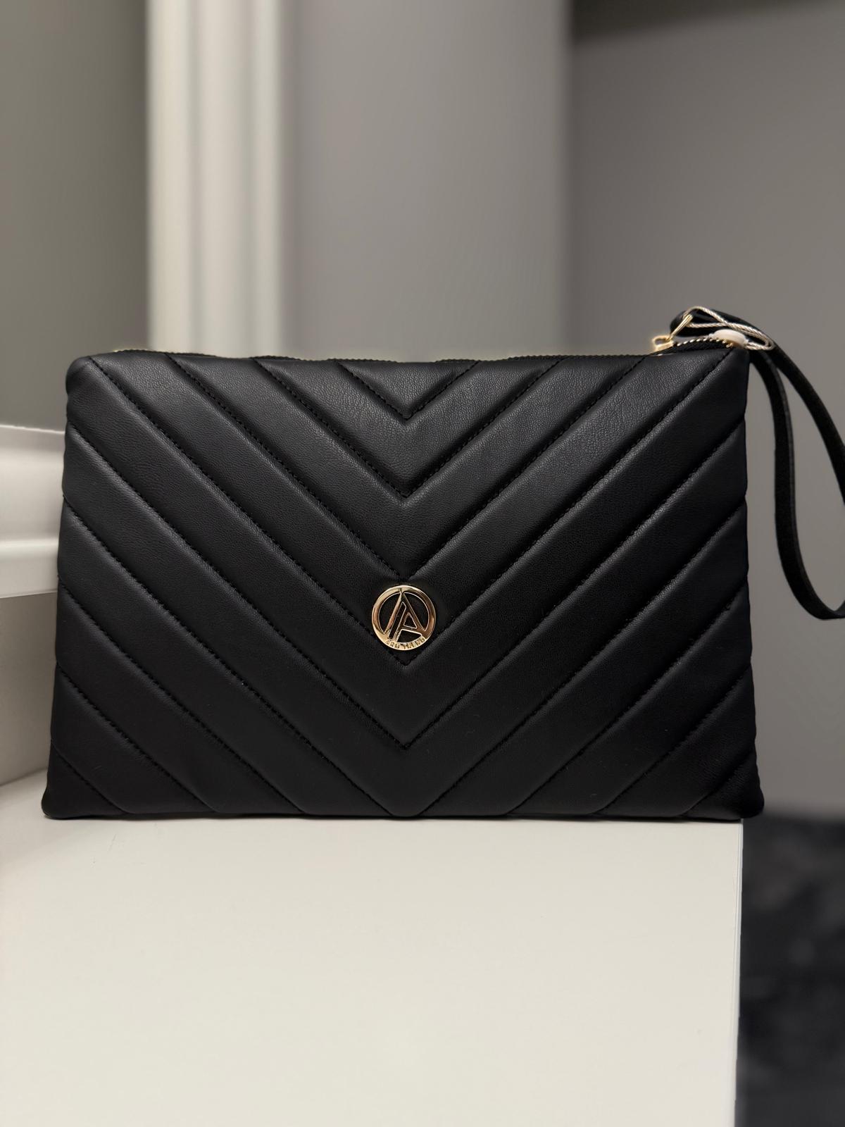 ARMİNE TREND 144 FERMUARLI EL ÇANTA SİYAH