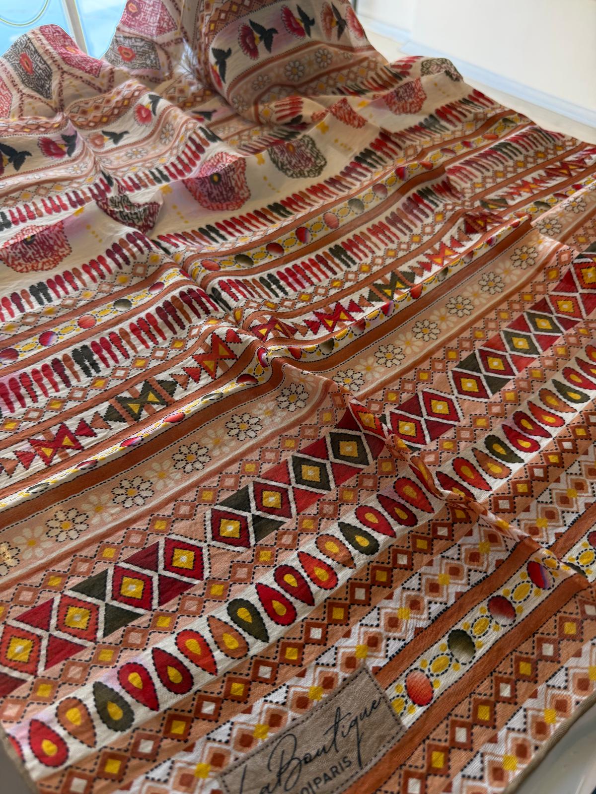 LA BOUTIQUE GÜZ|YAZ SERİNLİĞİ EŞARP 04