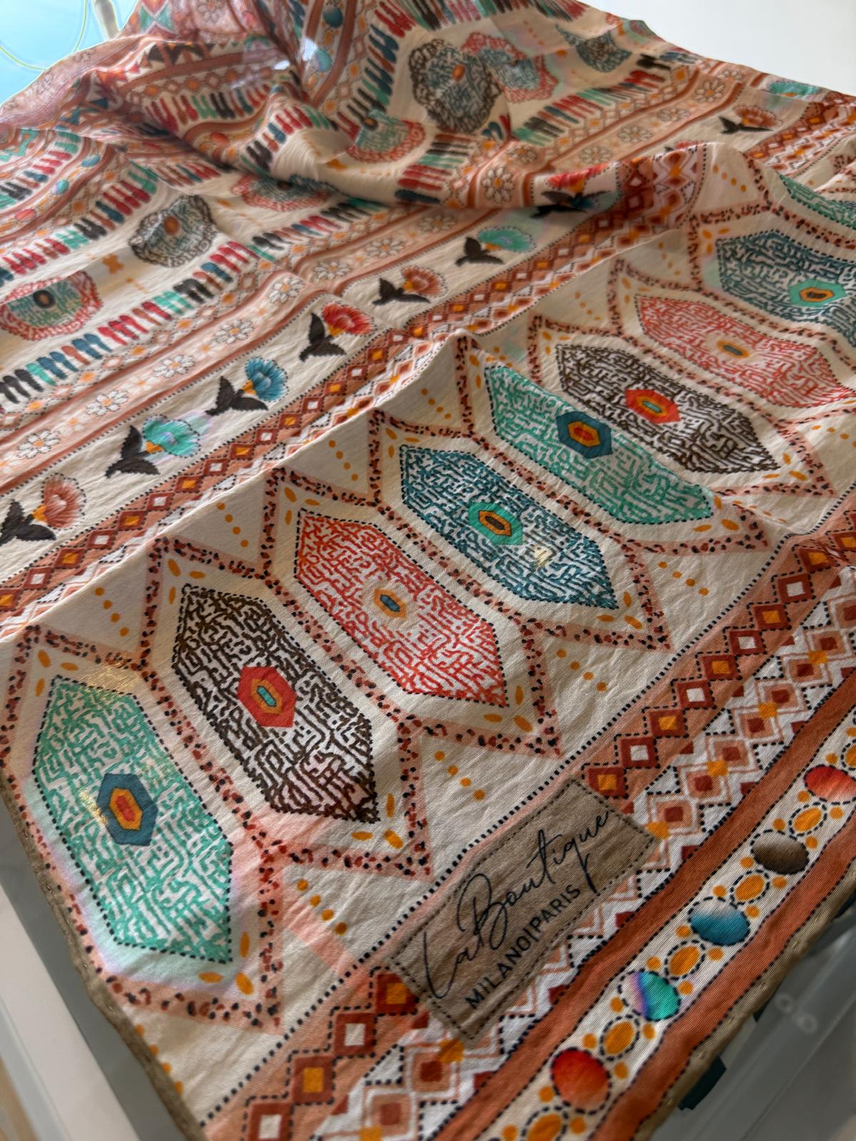 LA BOUTIQUE GÜZ|YAZ SERİNLİĞİ EŞARP 08