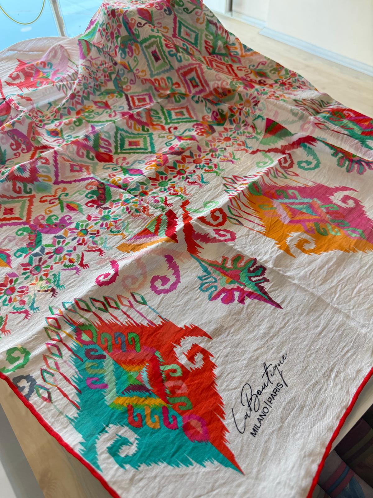 LA BOUTIQUE GÜZ|YAZ SERİNLİĞİ EŞARP 10