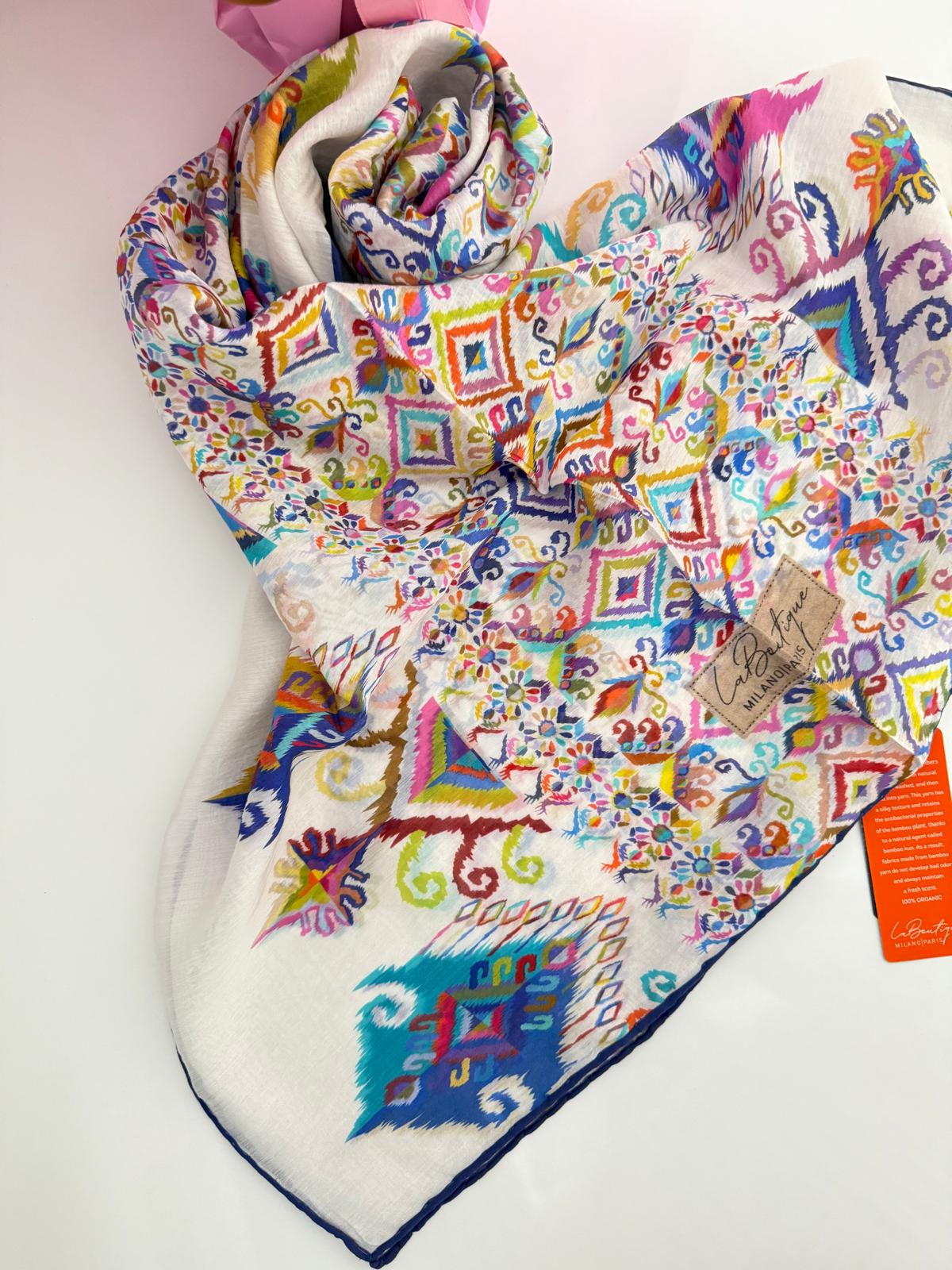 LA BOUTIQUE GÜZ|YAZ SERİNLİĞİ ŞAL 02