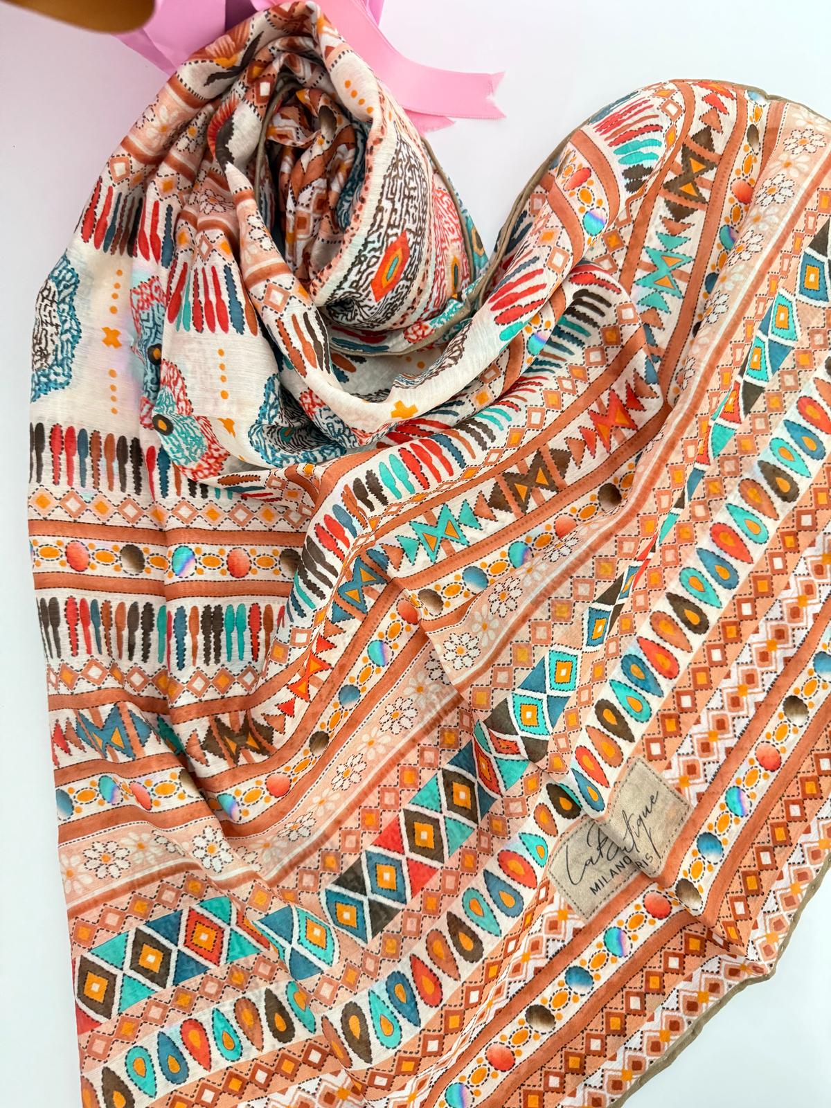 LA BOUTIQUE GÜZ|YAZ SERİNLİĞİ ŞAL 04