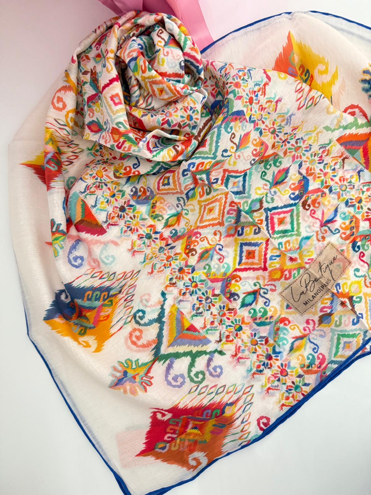 LA BOUTIQUE GÜZ|YAZ SERİNLİĞİ ŞAL 06