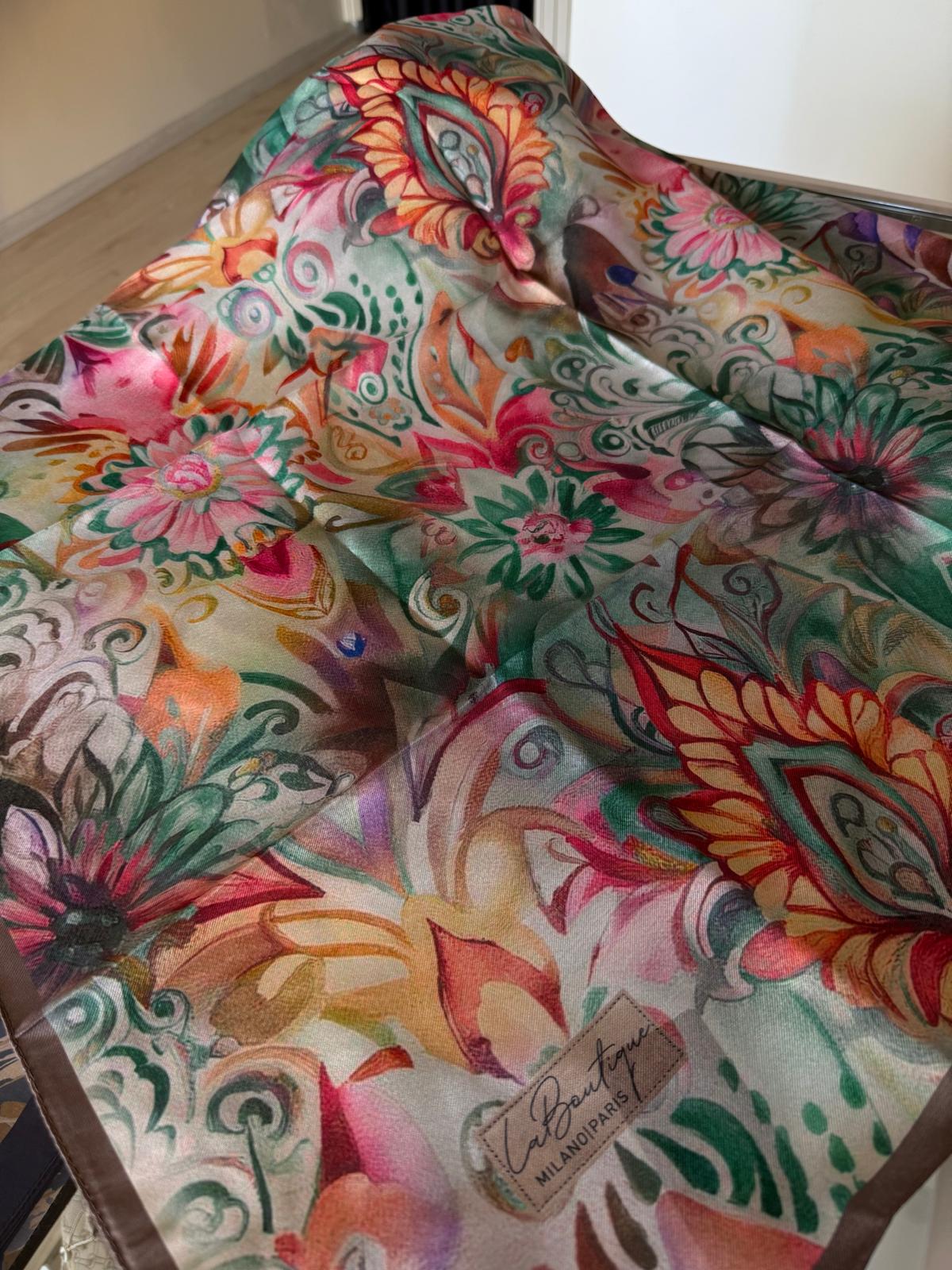 LA BOUTIQUE ÖZEL SERİ EŞARP 09