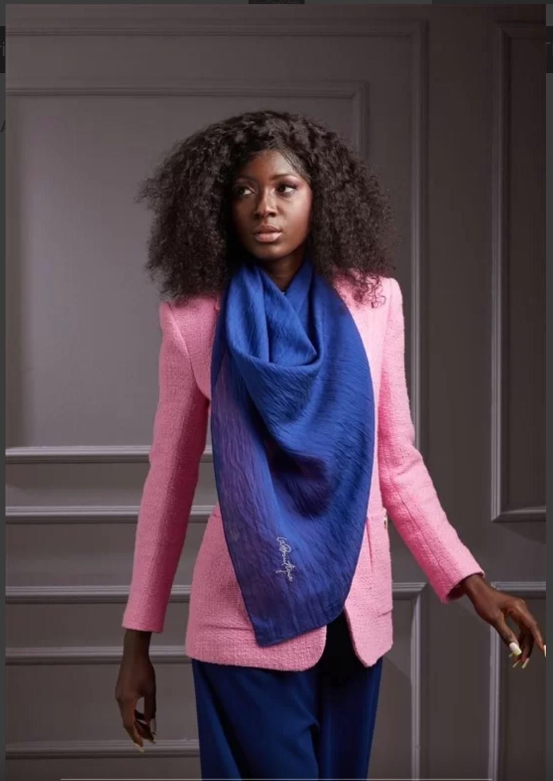 LA BOUTIQUE HERBAL BİTKİSEL ŞAL GECE MAVİ