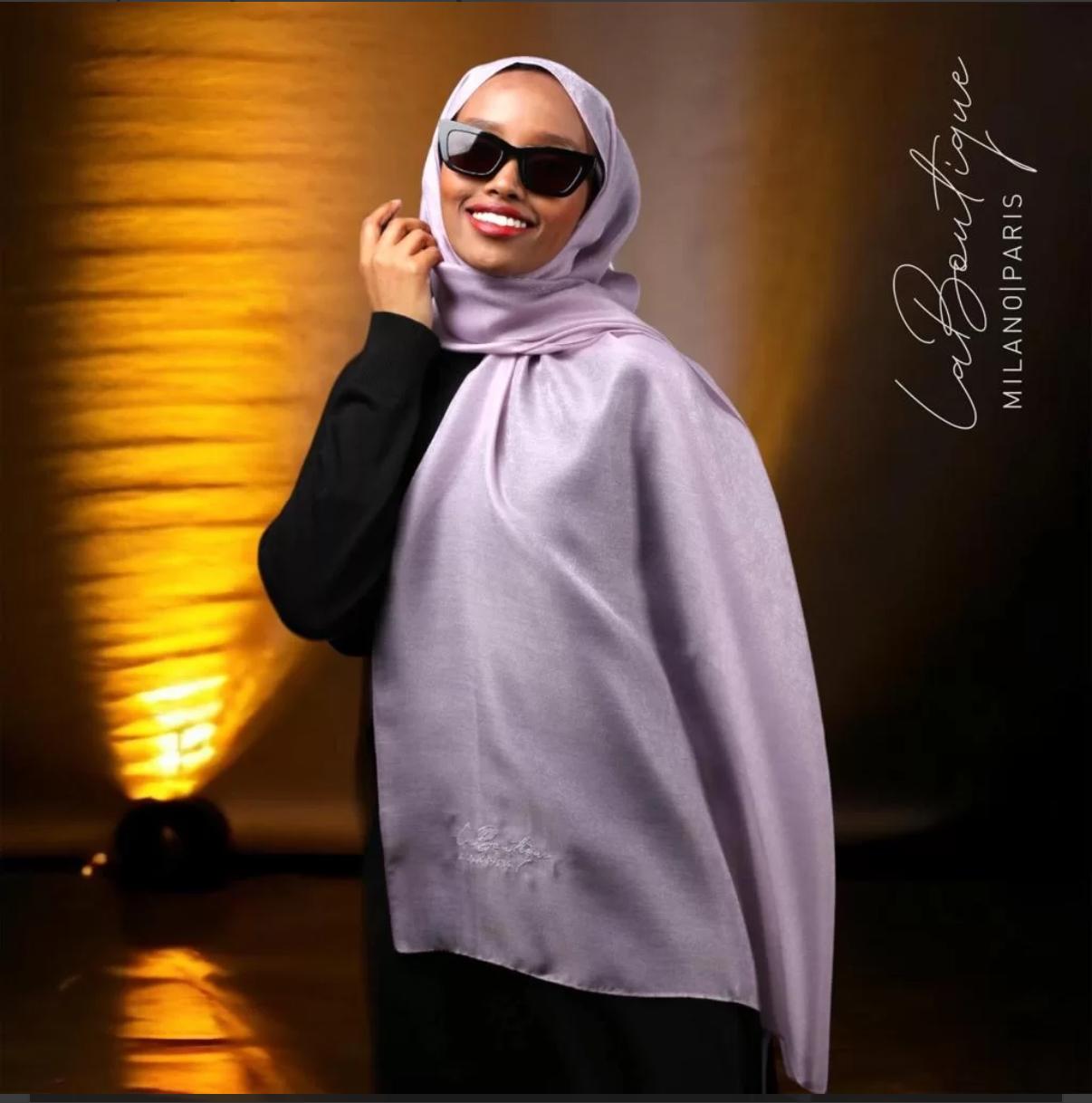 LA BOUTIQUE SİMLİ ŞAL LİLYUM