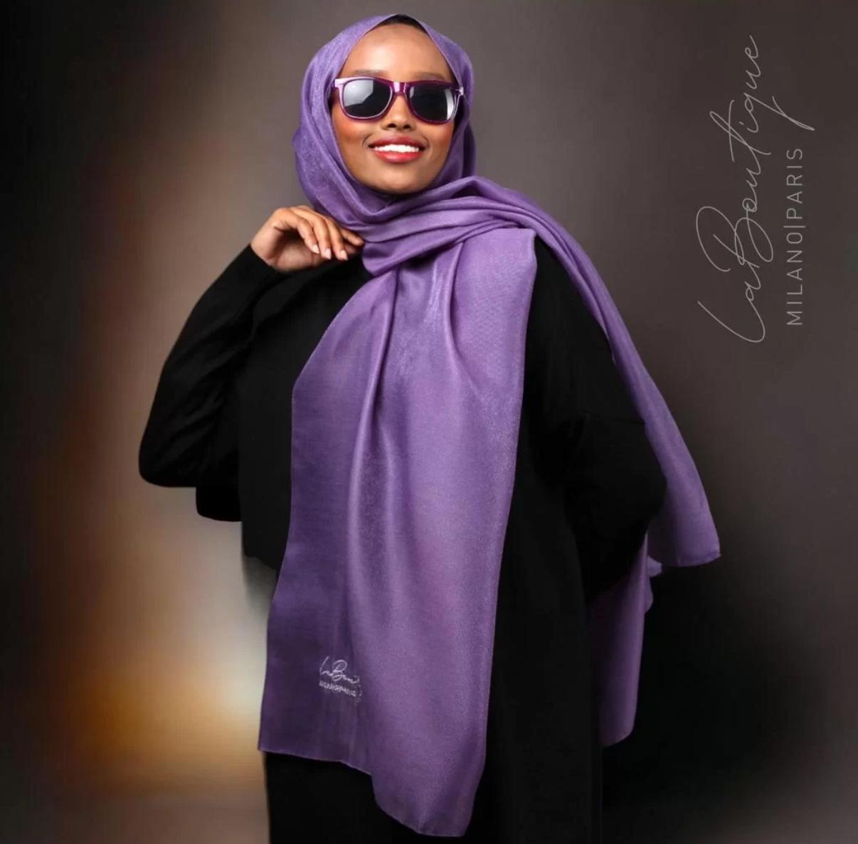 LA BOUTIQUE SİMLİ ŞAL MENEKŞE