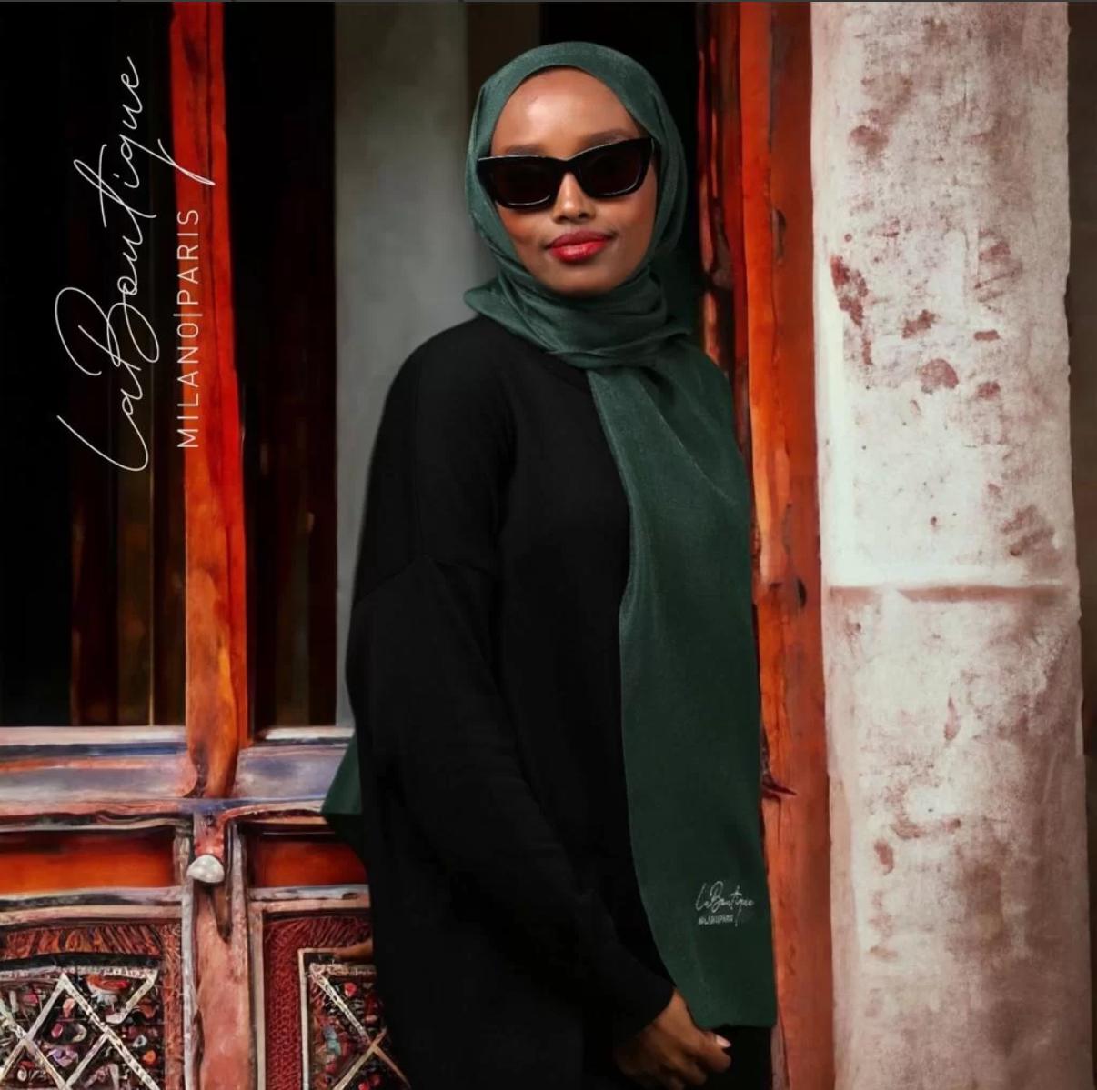 LA BOUTIQUE SİMLİ ŞAL ZÜMRÜT