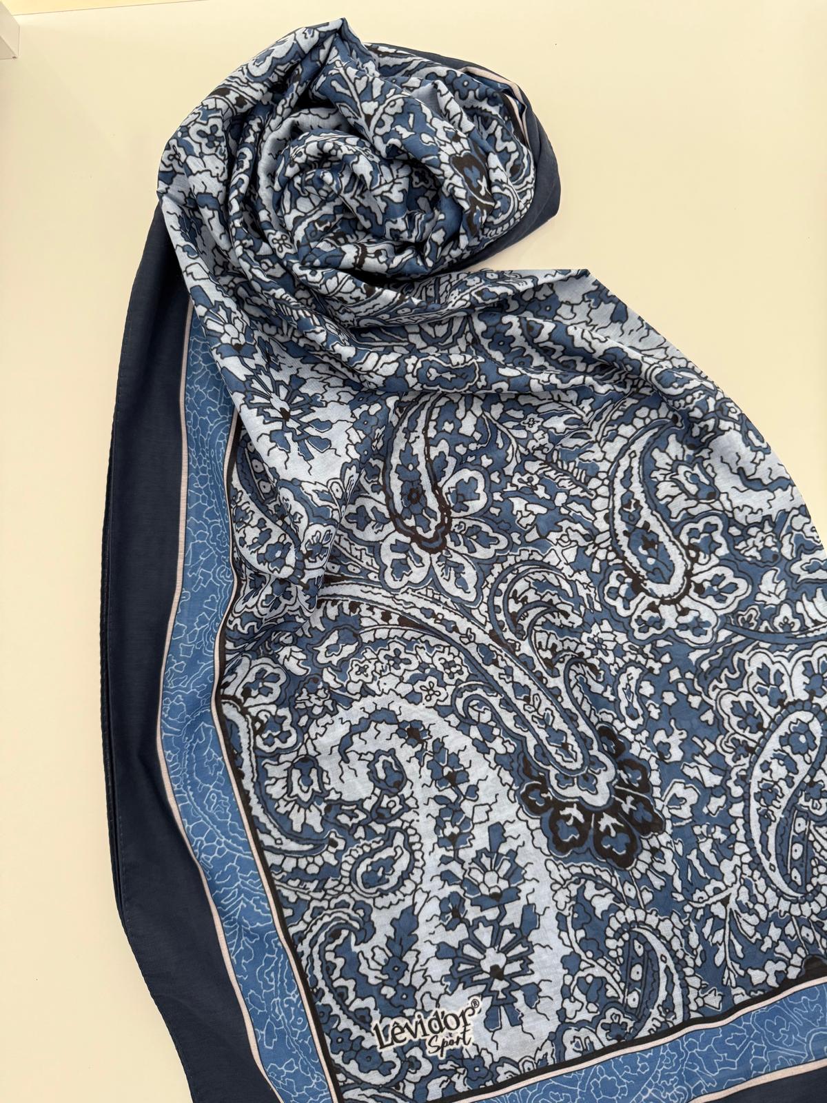 LEVİDOR SPORT  ŞAL MAVİ,LACİVERT