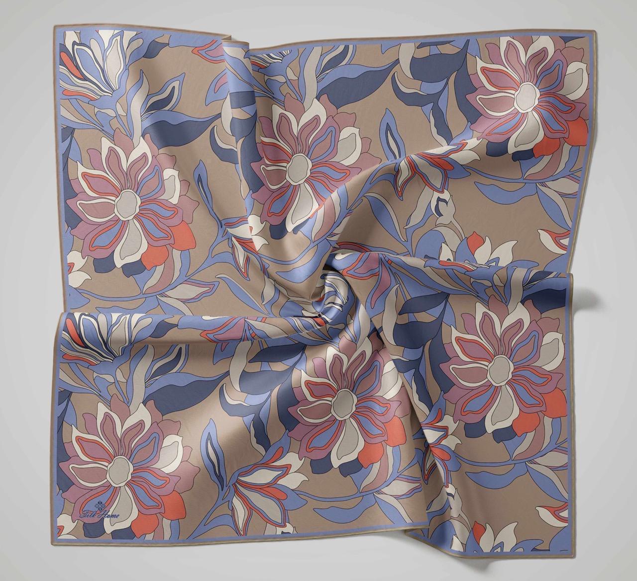 SİLK HOME OLİNDA İPEK EŞARP