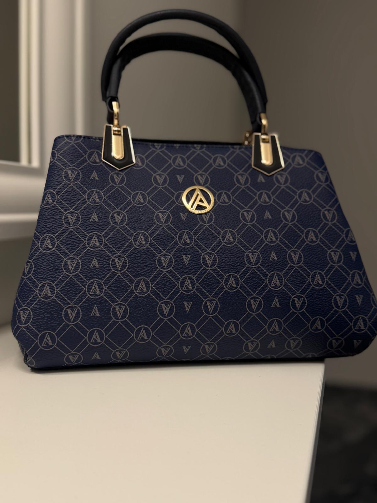 ARMİNE TREND FERMUARLI EL VE OMUZ ÇANTASI 113 LACİVERT